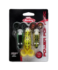 Berkley Power Pop Frog 3-pack