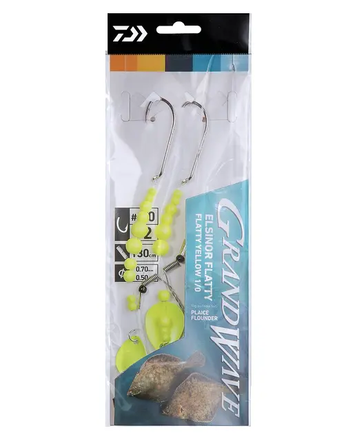 Daiwa Grand Elsinor Rig Yellow #1/0 1 Daiwa Grand Elsinor Rig Yellow #1/0