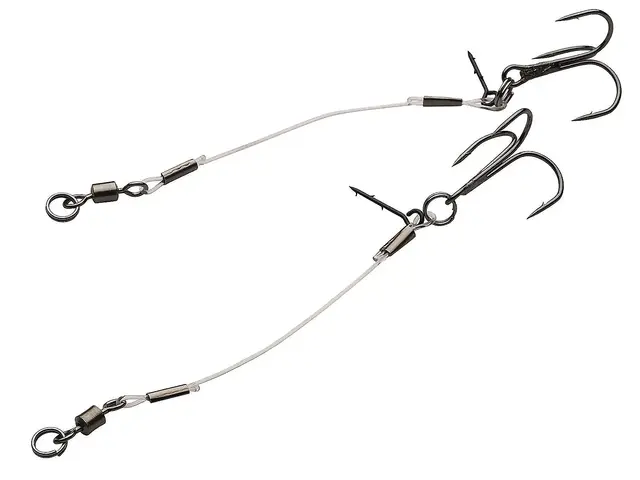 Kinetic Single Stinger Fluo Carbon #2 1 Kinetic Single Stinger Fluo Carbon #2