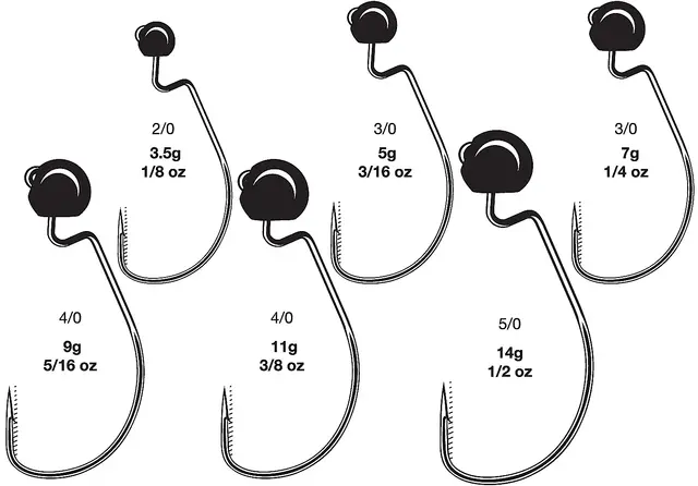 VMC 7340RJ Rugby Jig 11gr #4/0 2 VMC 7340RJ Rugby Jig 11gr #4/0 - Bilde 2
