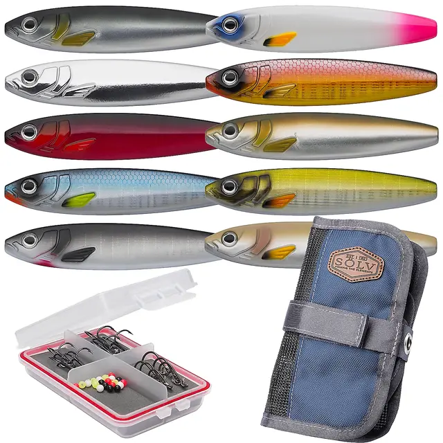 Abu Garcia Abu Sölv Napp Slukpakke 10-pack 19g 1 Abu Garcia Abu Sölv Napp Slukpakke 10-pack 19g