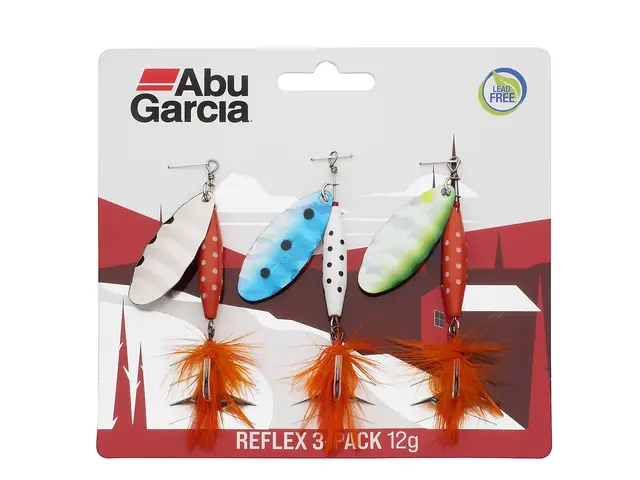 Abu Garcia Reflex LF 3-pack 7g 1 Abu Garcia Reflex LF 3-pack 7g