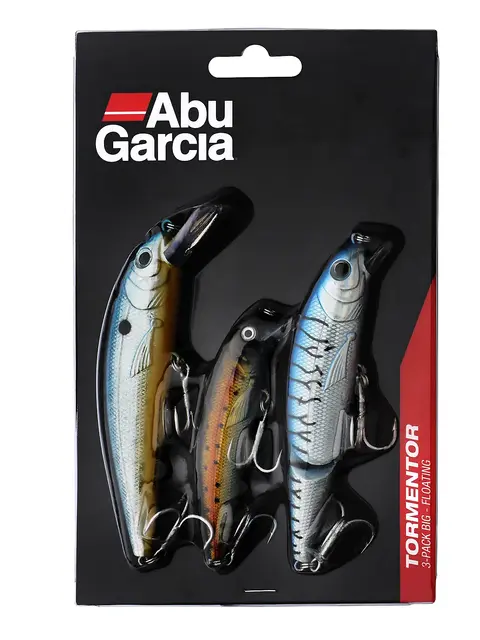 Abu Garcia Tormentor 3-pack Big 1 Abu Garcia Tormentor 3-pack Big