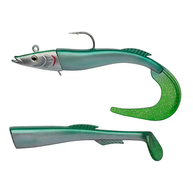 Berkley Power Sandeel Ayu Green 130g 1 Berkley Power Sandeel Ayu Green 130g