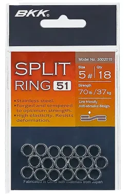 BKK Split Ring-51 #5 -I enden av snøret Salg bkk split ring 51 2.600