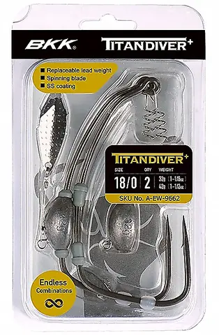 BKK Titan Diver+ #10/0 2 BKK Titan Diver+ #10/0 - Bilde 2