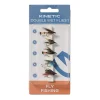 Kinetic Wet Flies Dubble Hook 1 5pcs