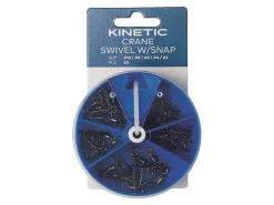 Kinetic Crane Swivel W/Snap Assortment