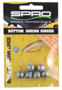 SPRO Bottom Jig 7g 5pk -I enden av snøret Salg ftp 4 4622 jighea botjig 10.640