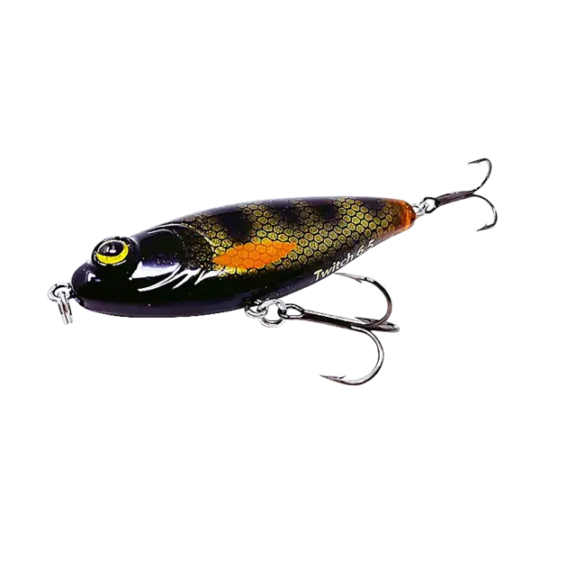 Gator Twitch 6,5cm Black Perch 1 Gator Twitch 6,5cm Black Perch
