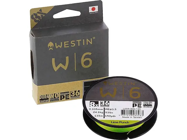 Westin W6 8 Braid 135m 0,148mm 1 Westin W6 8 Braid 135m 0,148mm