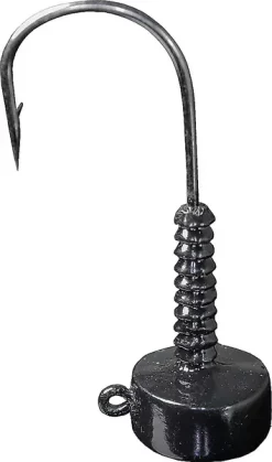 Lunker City Ned Head Black 5g