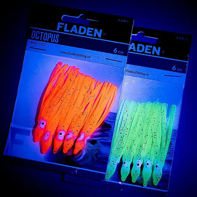 Fladen Octopus Luminous 12cm 2 Fladen Octopus Luminous 12cm - Bilde 2