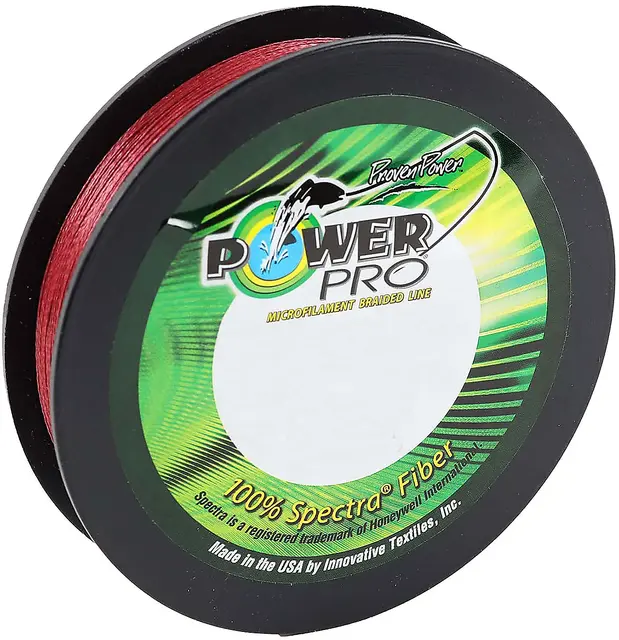 Power Pro PowerPro Vermillon Red 275m 0,15mm 1 Power Pro PowerPro Vermillon Red 275m 0,15mm