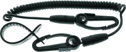 Scotty 130-BK Safety Leash C/w Flexcoil