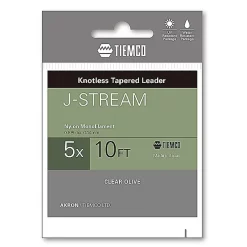 Tiemco J-Stream Leader 5X 10'